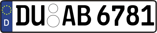 DU-AB6781
