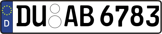 DU-AB6783