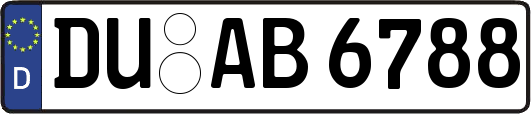 DU-AB6788