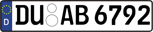 DU-AB6792