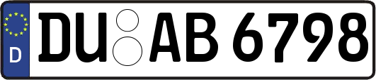 DU-AB6798