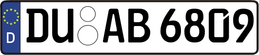DU-AB6809