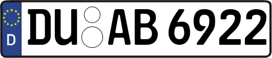 DU-AB6922