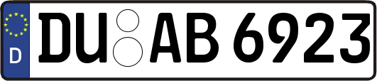 DU-AB6923