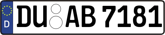 DU-AB7181