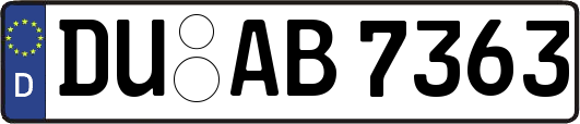DU-AB7363
