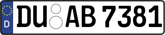 DU-AB7381