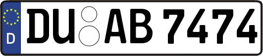 DU-AB7474