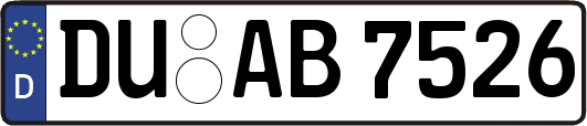 DU-AB7526