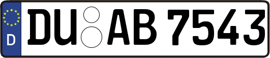 DU-AB7543