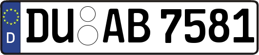 DU-AB7581