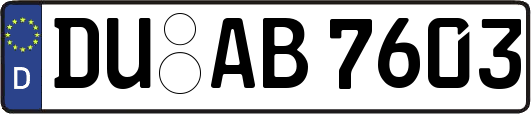 DU-AB7603