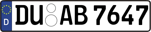 DU-AB7647