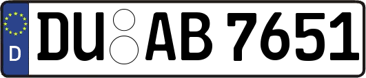 DU-AB7651