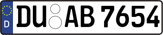 DU-AB7654