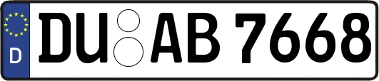 DU-AB7668