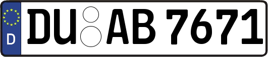DU-AB7671