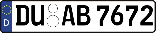 DU-AB7672