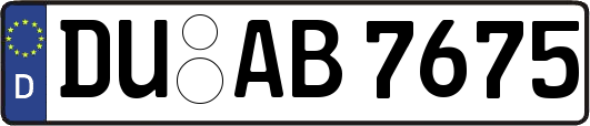 DU-AB7675