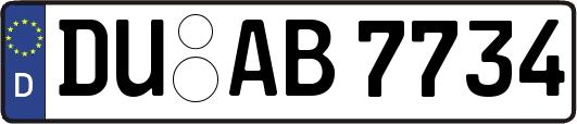 DU-AB7734