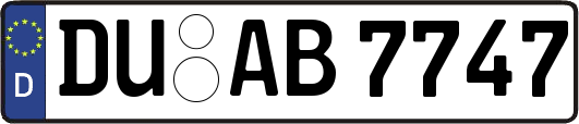 DU-AB7747