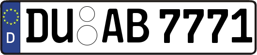 DU-AB7771