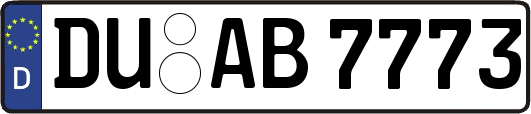 DU-AB7773