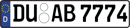 DU-AB7774