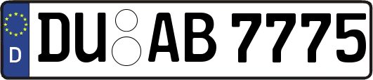 DU-AB7775