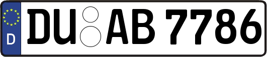 DU-AB7786
