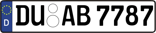 DU-AB7787