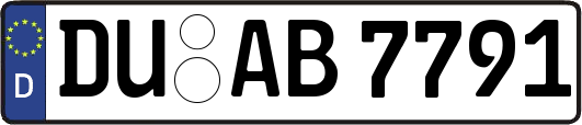 DU-AB7791