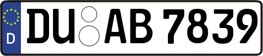 DU-AB7839