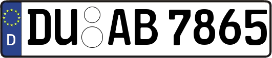 DU-AB7865