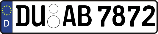 DU-AB7872