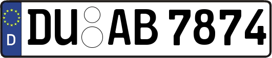 DU-AB7874