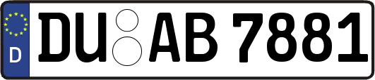 DU-AB7881
