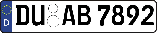 DU-AB7892