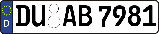 DU-AB7981