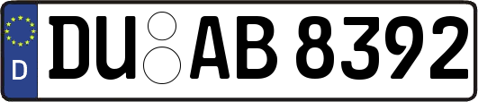 DU-AB8392