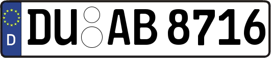DU-AB8716