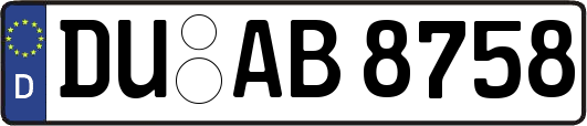 DU-AB8758