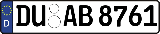 DU-AB8761