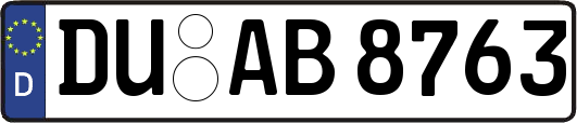 DU-AB8763