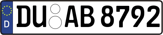 DU-AB8792
