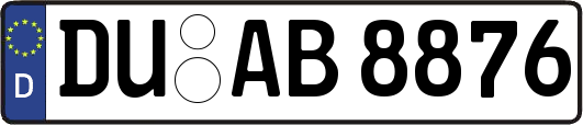 DU-AB8876