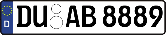 DU-AB8889