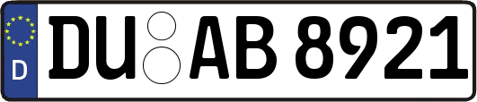 DU-AB8921