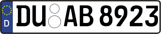 DU-AB8923