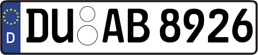 DU-AB8926